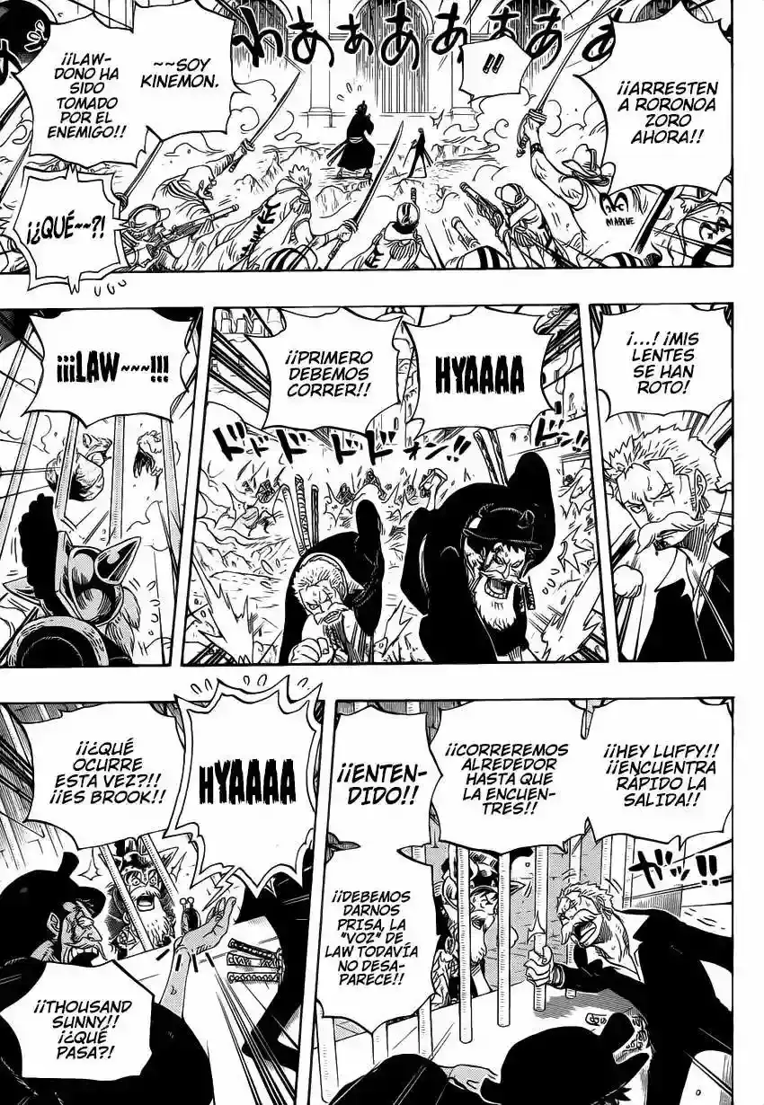 One Piece Capítulo 730 - Página 11 en español