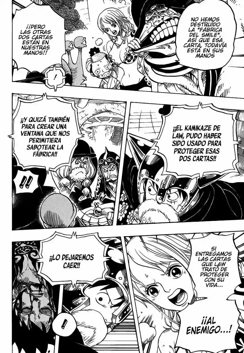 One Piece Capítulo 730 - Página 15 en español