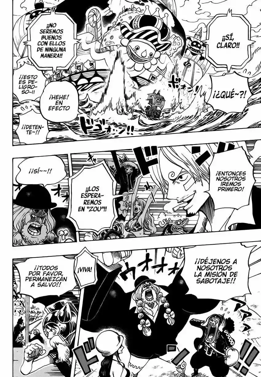 One Piece Capítulo 730 - Página 17 en español