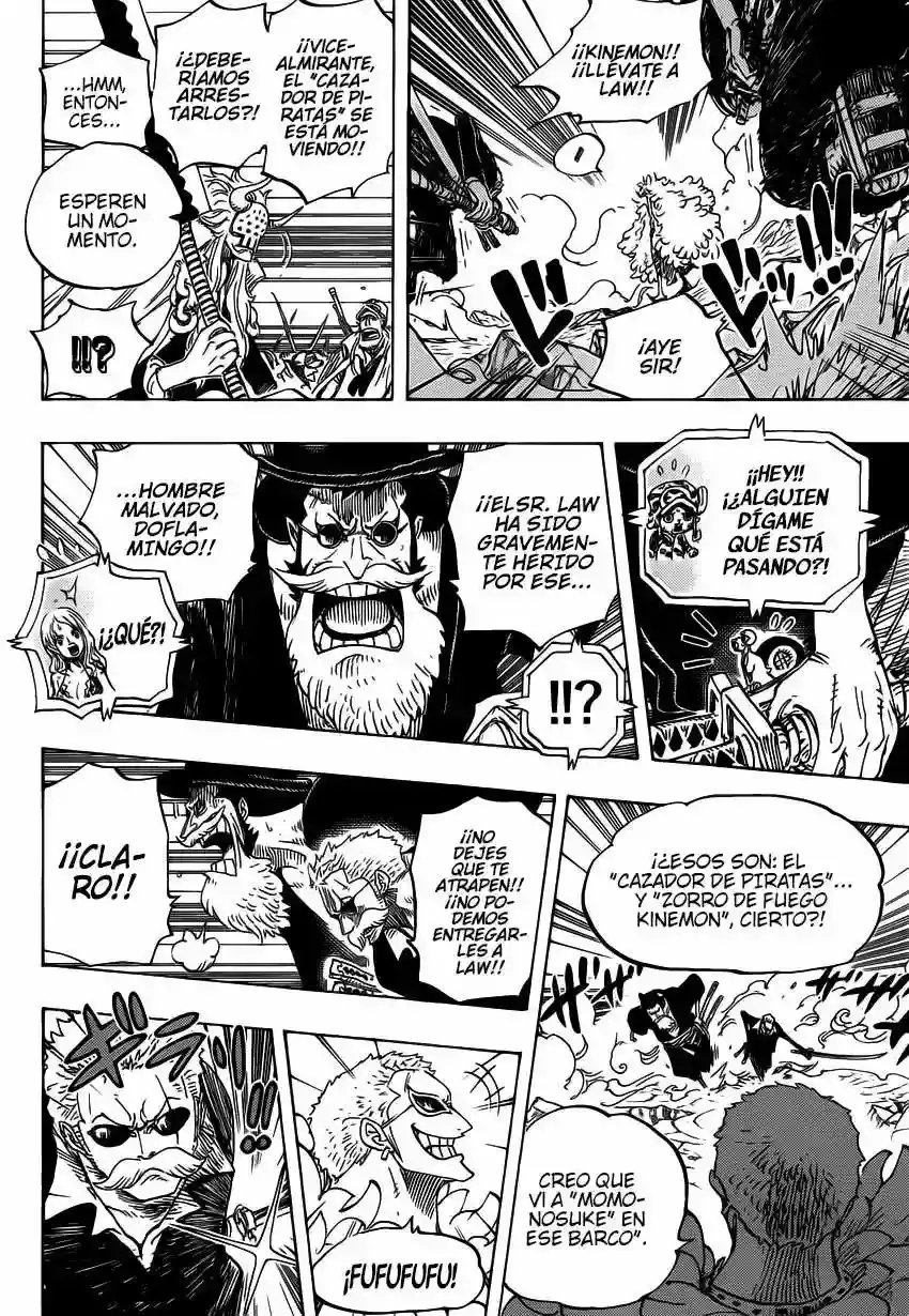 One Piece Capítulo 730 - Página 4 en español