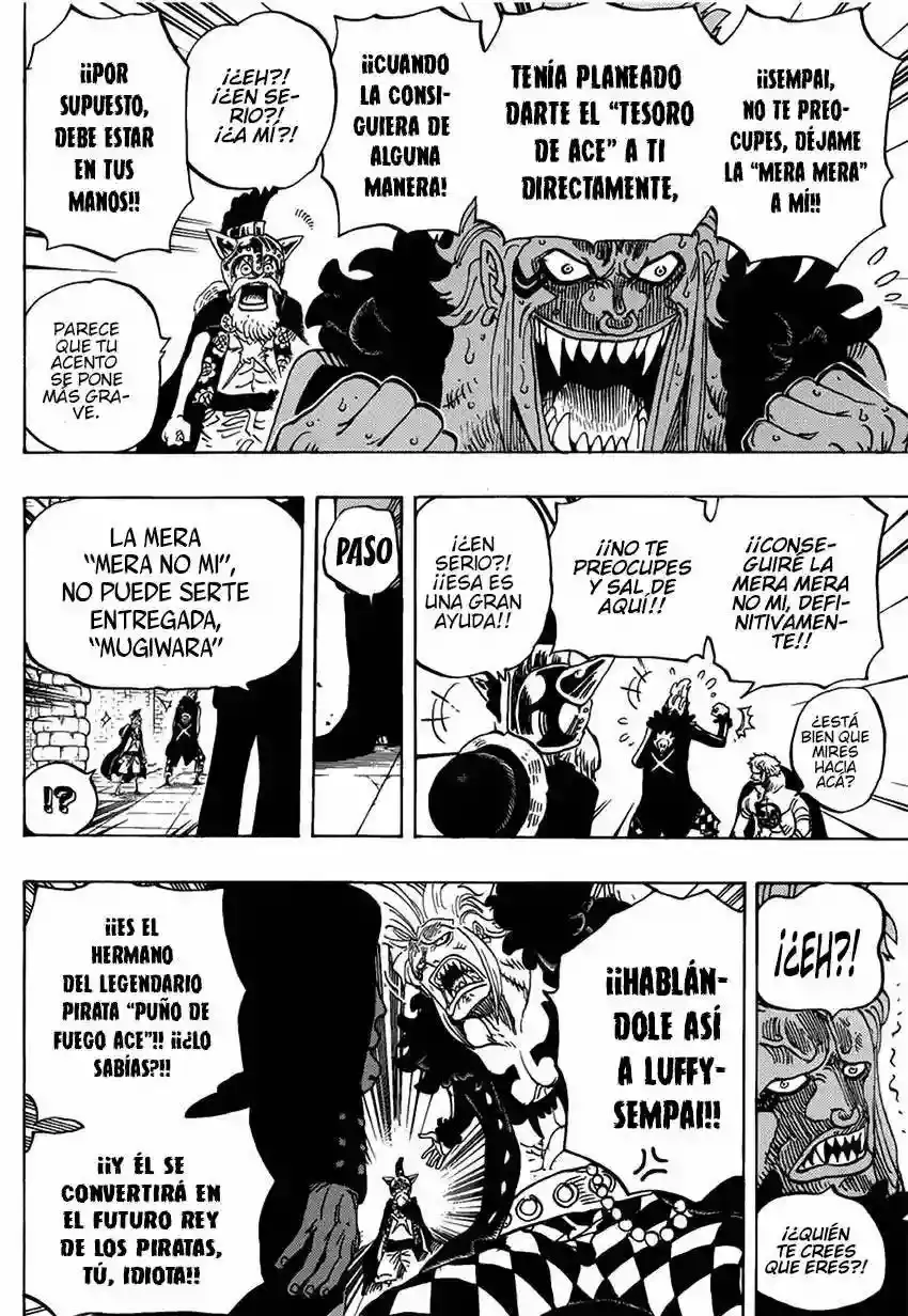 One Piece Capítulo 731 - Página 15 en español