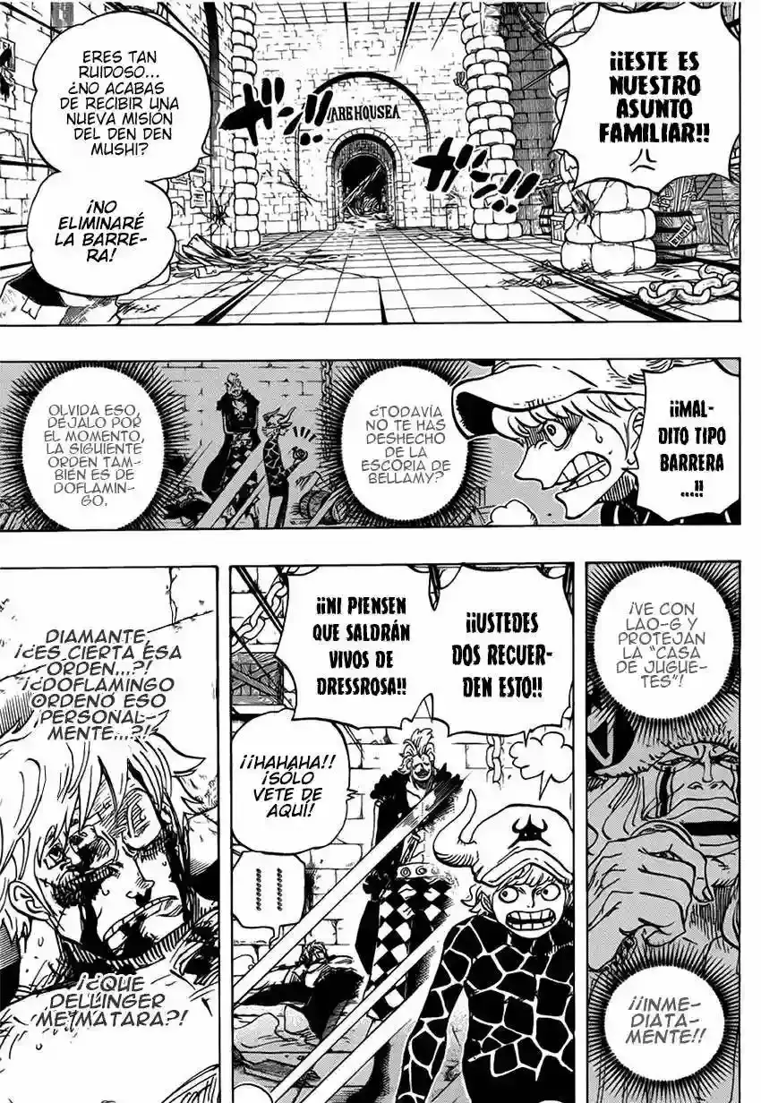 One Piece Capítulo 731 - Página 4 en español