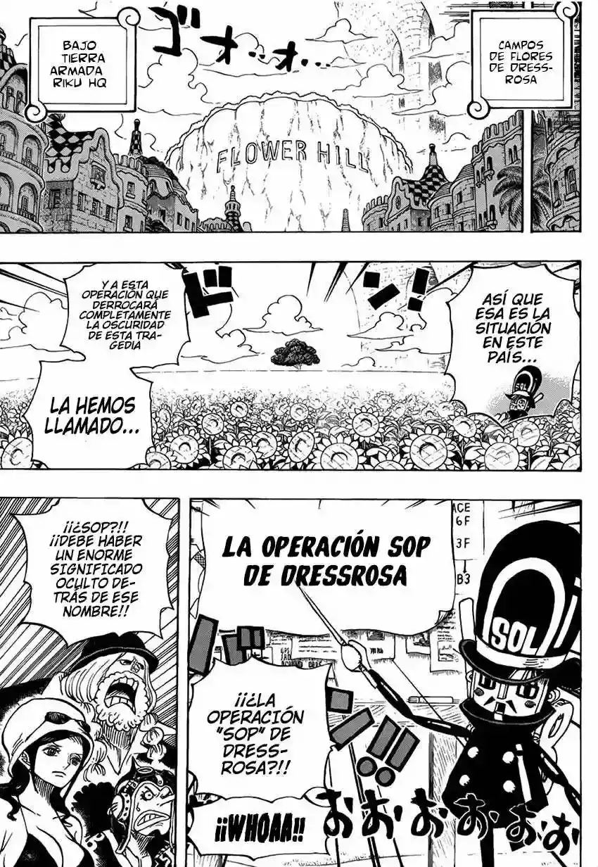 One Piece Capítulo 731 - Página 6 en español