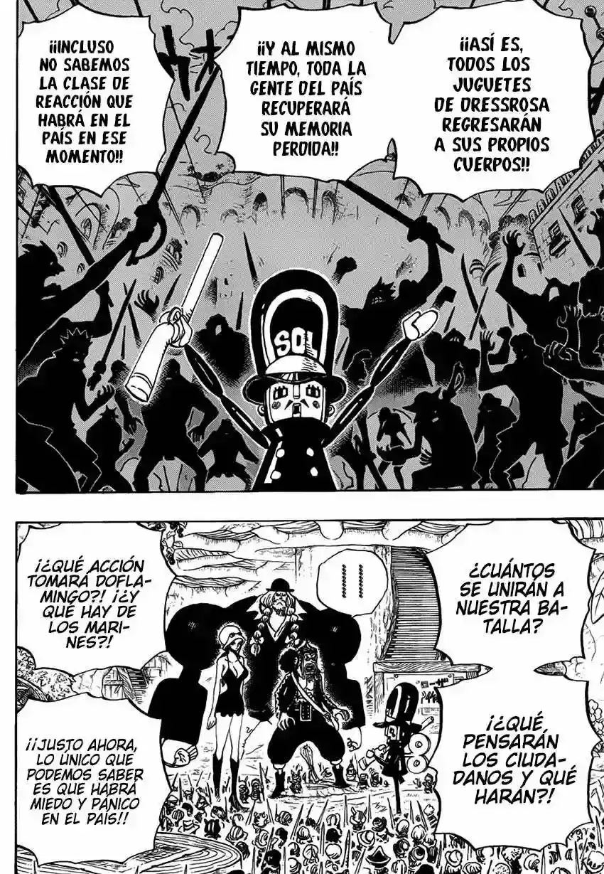 One Piece Capítulo 731 - Página 9 en español