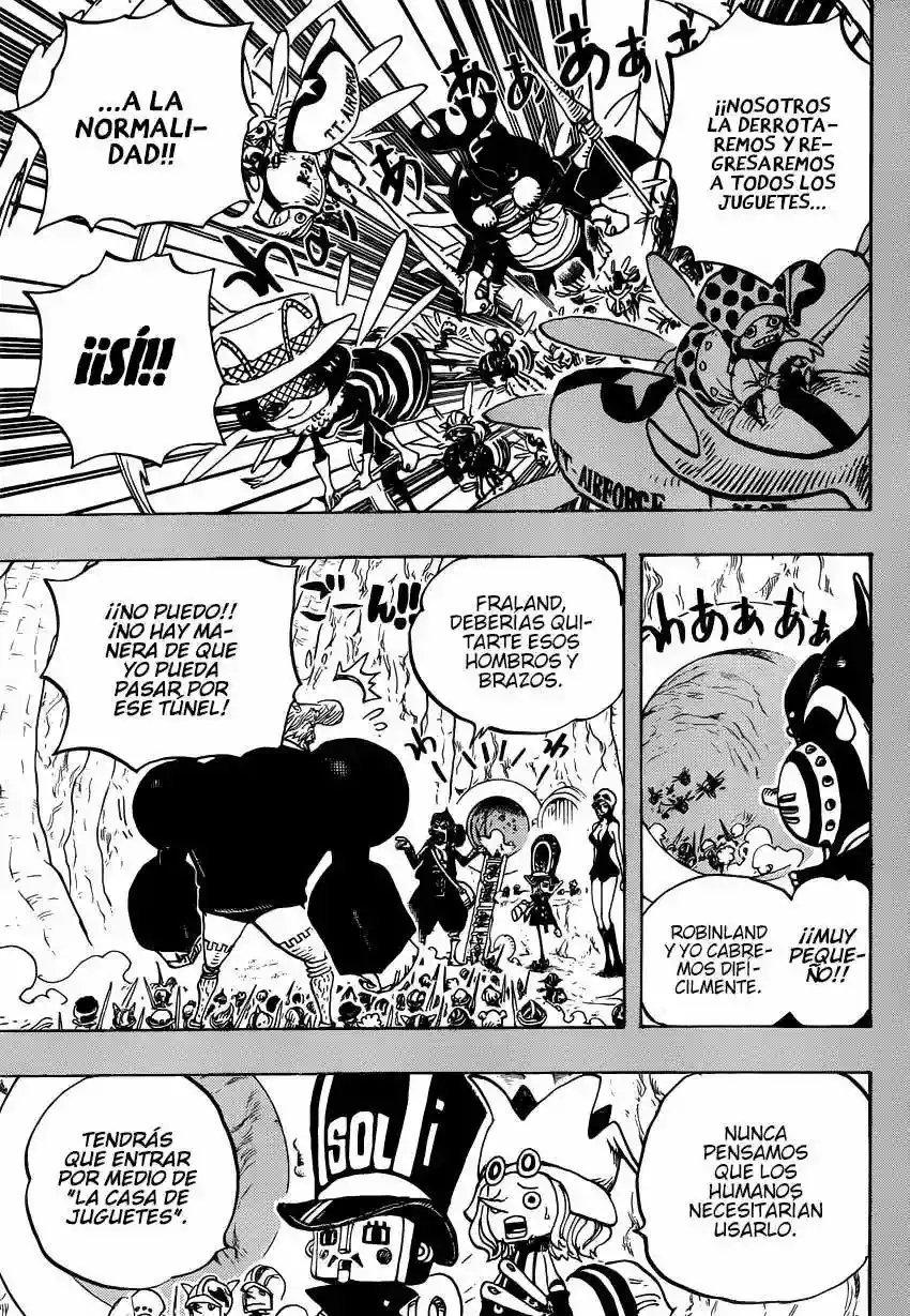 One Piece Capítulo 732 - Página 4 en español