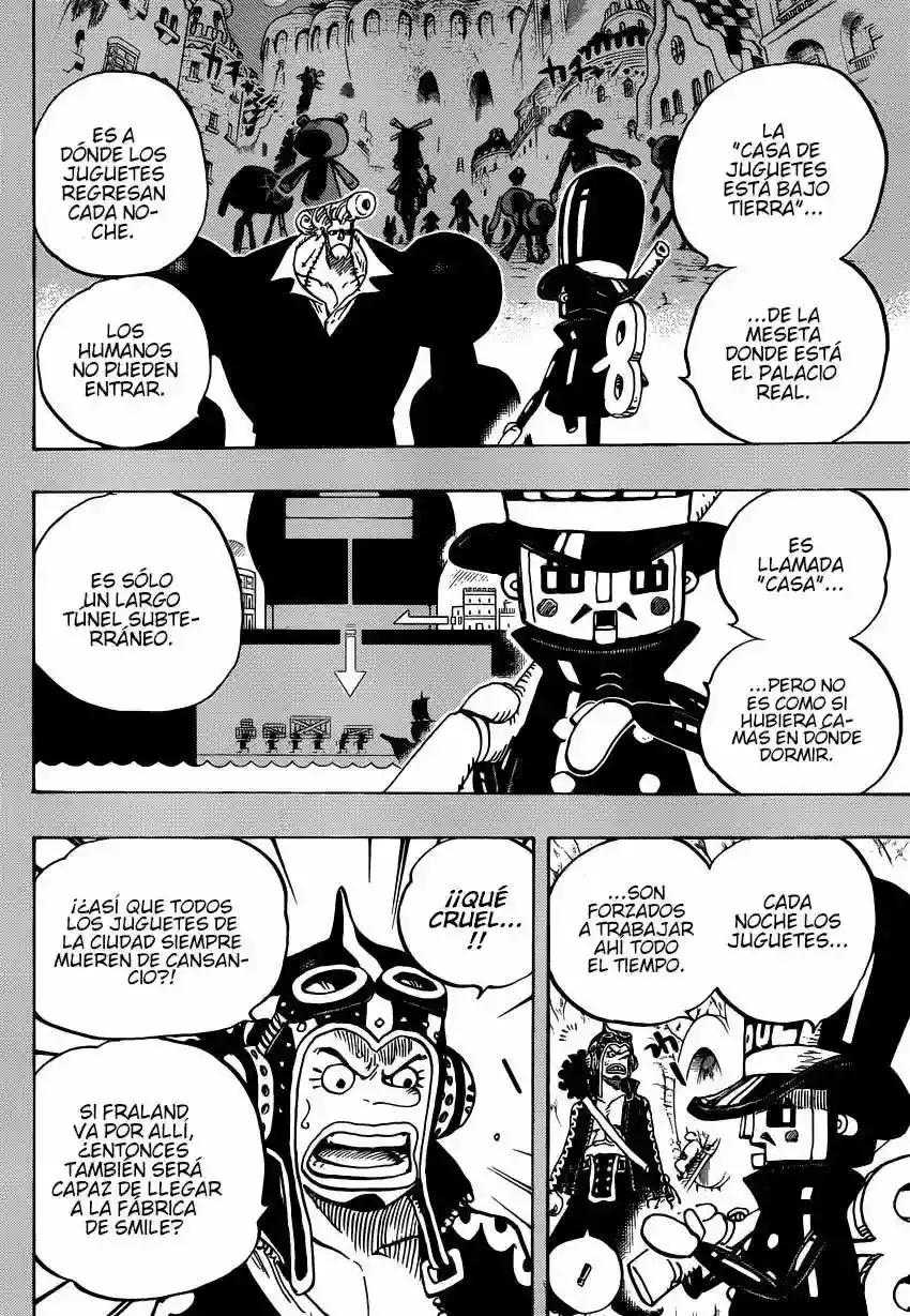 One Piece Capítulo 732 - Página 5 en español