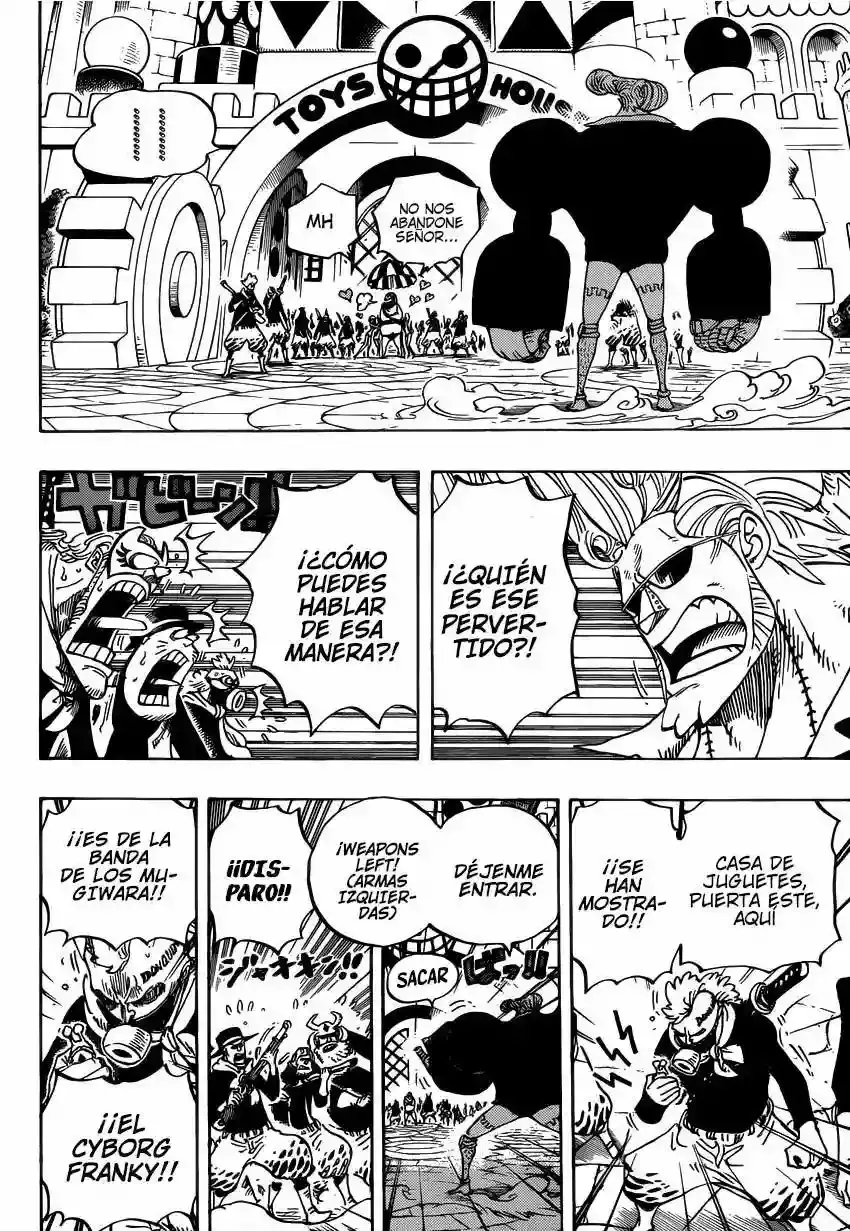 One Piece Capítulo 732 - Página 9 en español