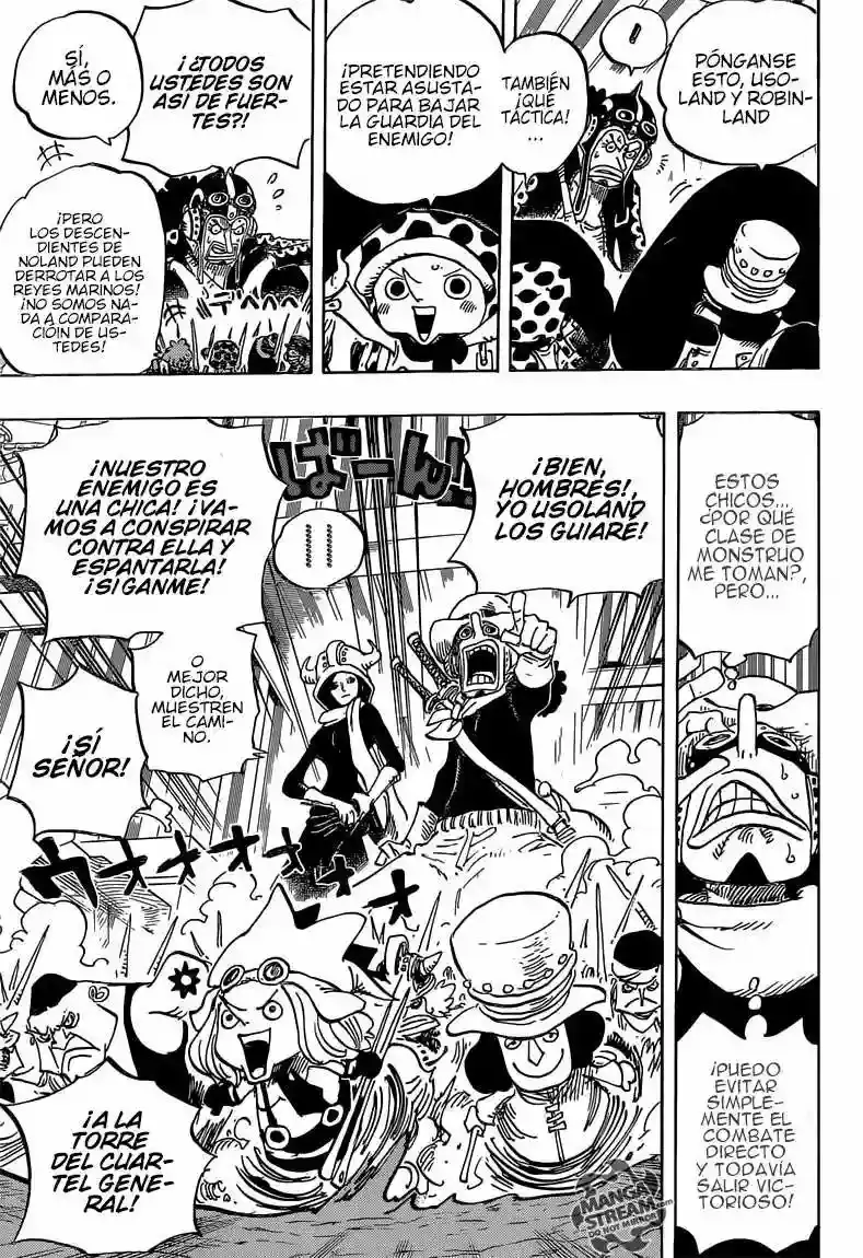 One Piece Capítulo 733 - Página 13 en español