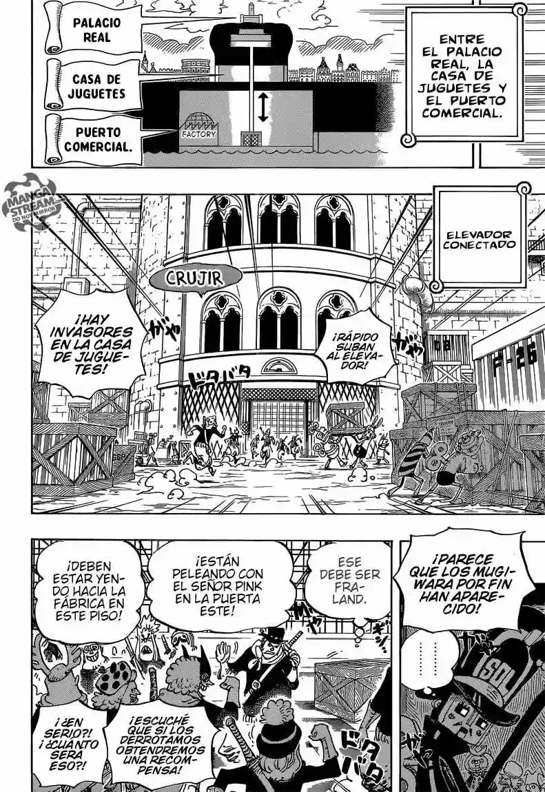 One Piece Capítulo 733 - Página 14 en español