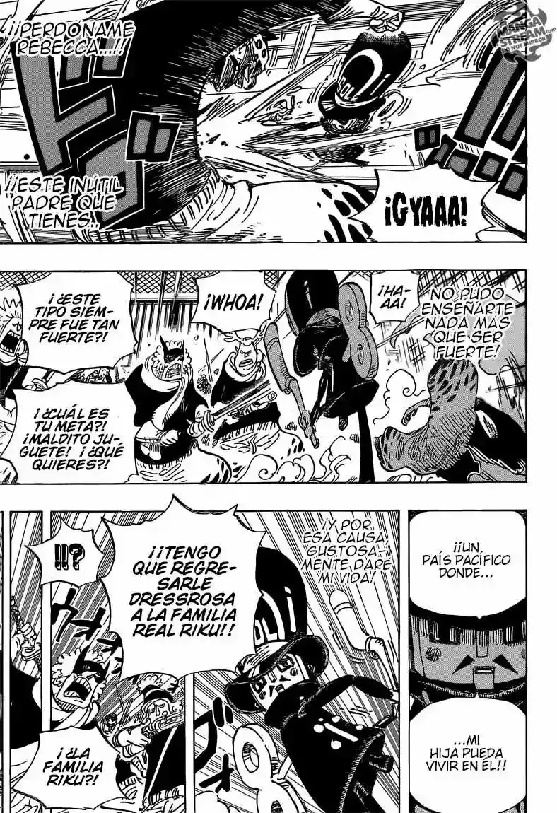 One Piece Capítulo 733 - Página 19 en español