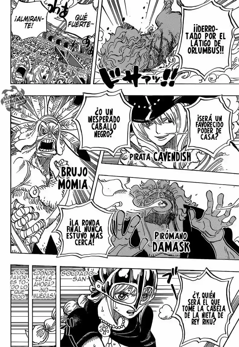 One Piece Capítulo 733 - Página 8 en español