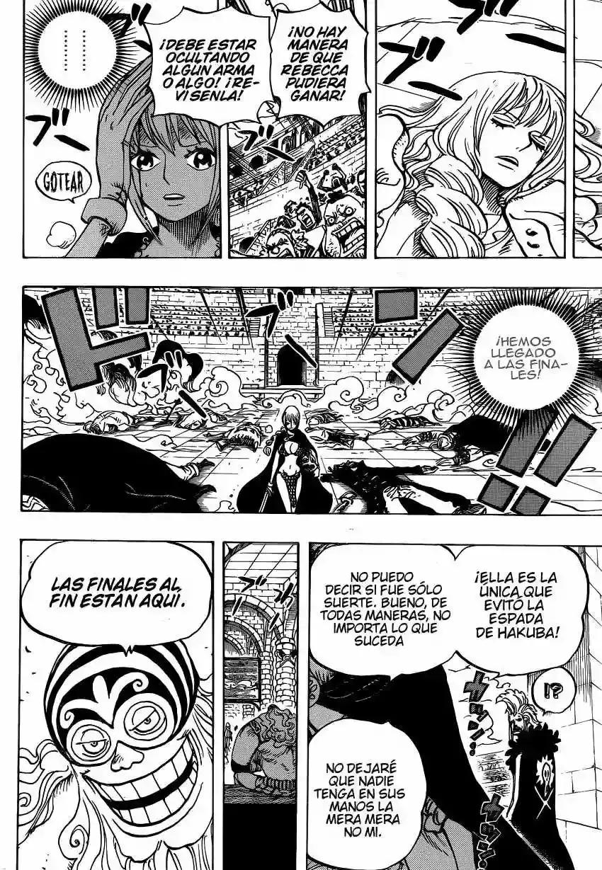 One Piece Capítulo 734 - Página 14 en español