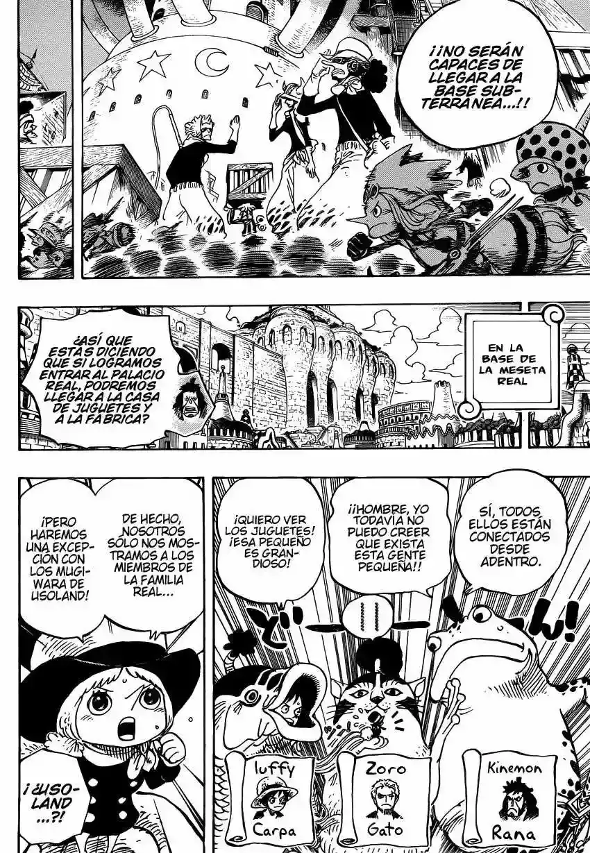 One Piece Capítulo 734 - Página 18 en español