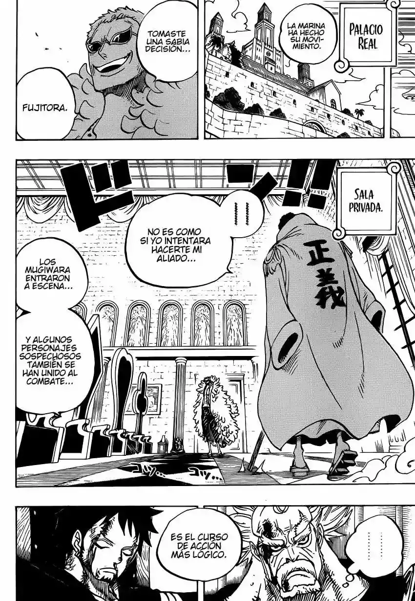 One Piece Capítulo 735 - Página 15 en español