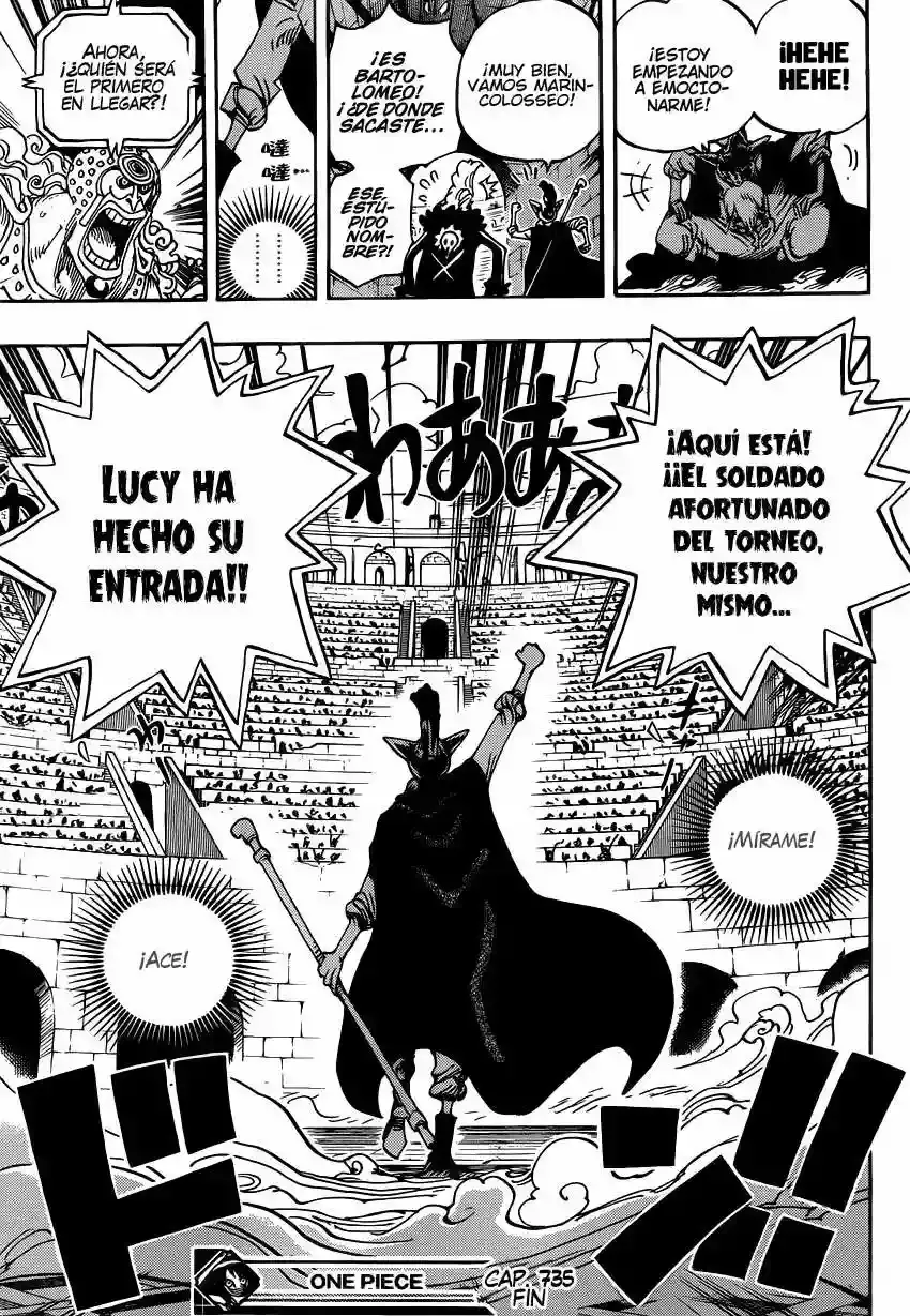 One Piece Capítulo 735 - Página 20 en español