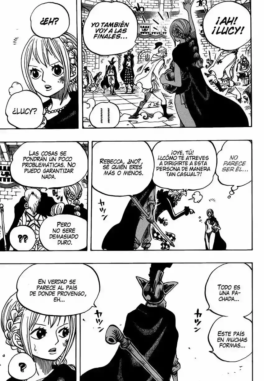One Piece Capítulo 735 - Página 4 en español