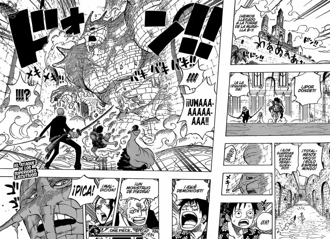 One Piece Capítulo 736 - Página 17 en español