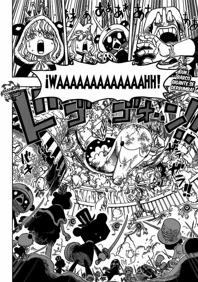 One Piece Capítulo 739 - Página 3 en español