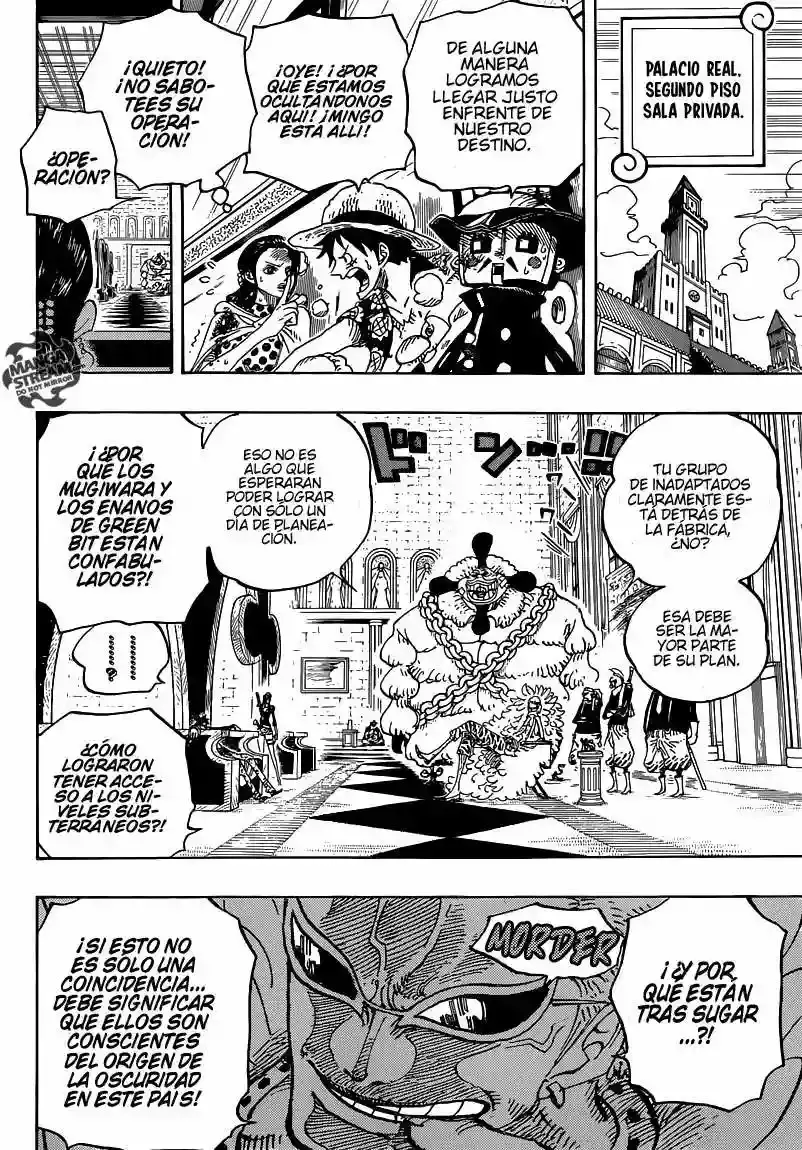 One Piece Capítulo 740 - Página 15 en español