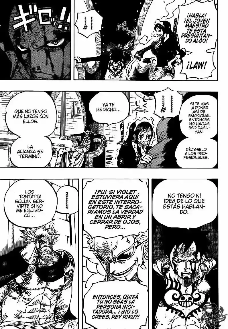 One Piece Capítulo 740 - Página 16 en español