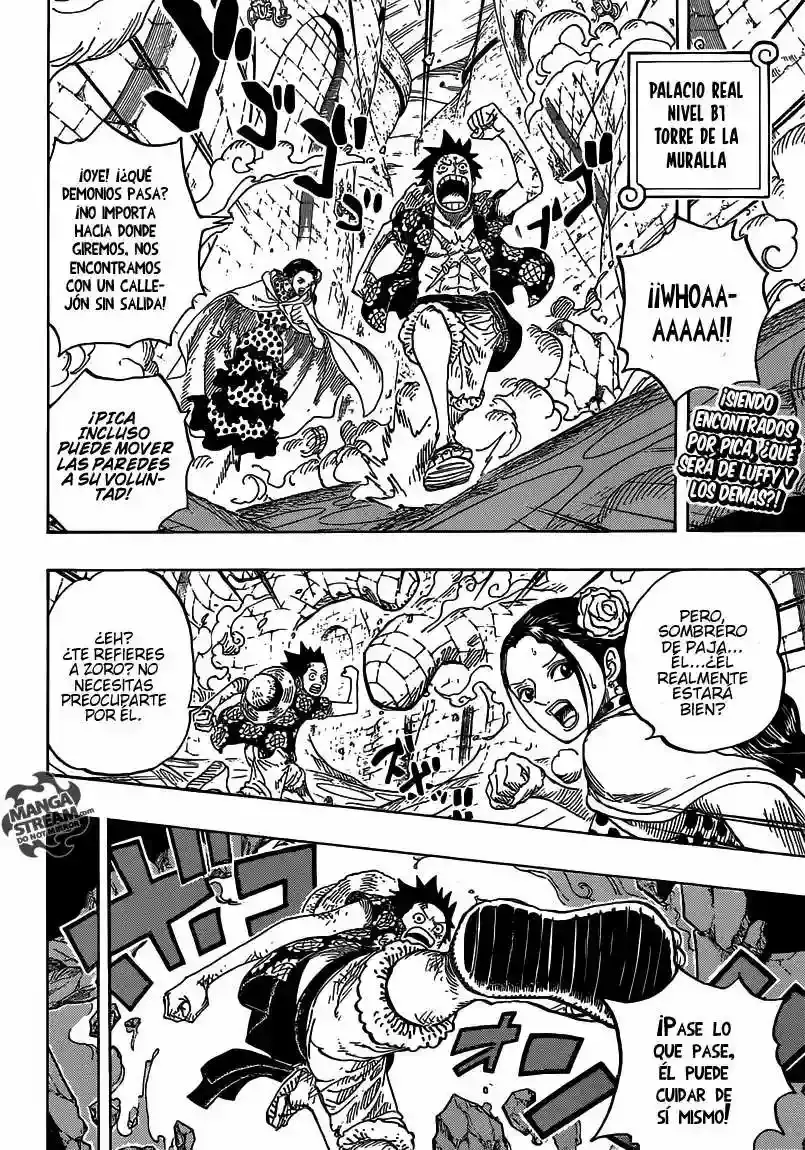 One Piece Capítulo 740 - Página 3 en español