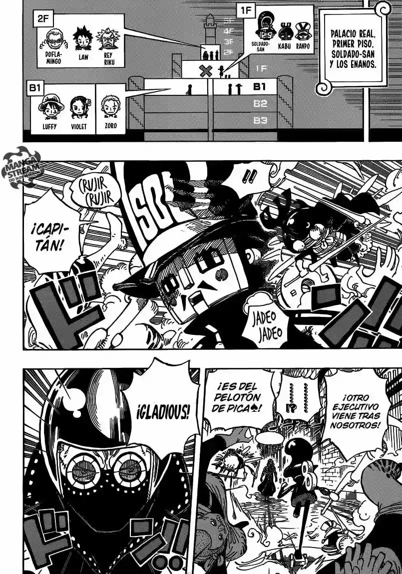 One Piece Capítulo 740 - Página 5 en español
