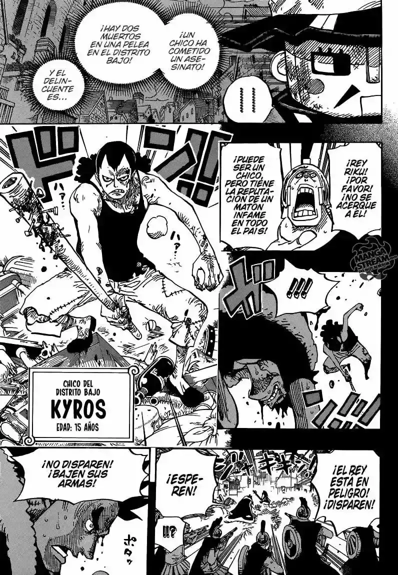 One Piece Capítulo 741 - Página 18 en español