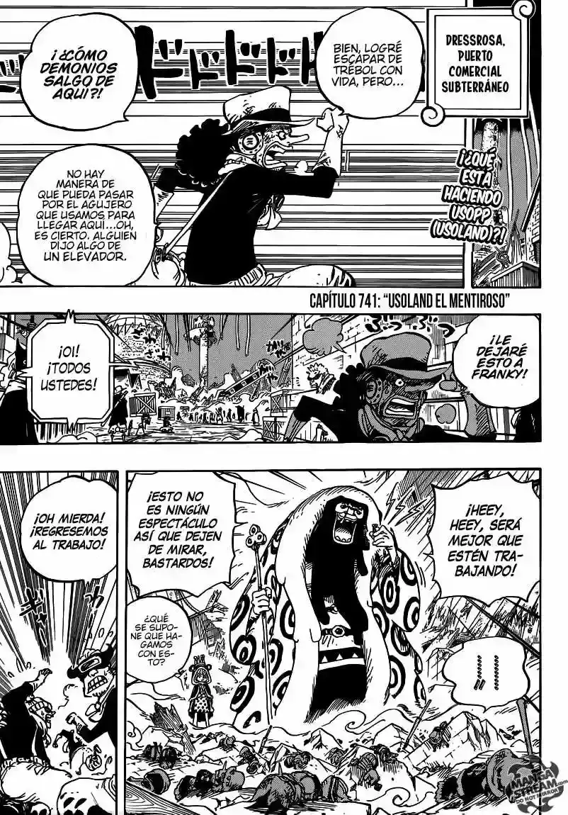 One Piece Capítulo 741 - Página 6 en español