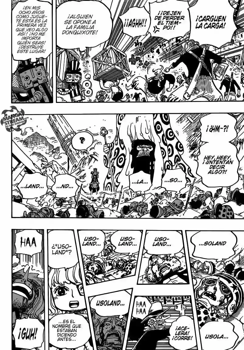 One Piece Capítulo 741 - Página 7 en español