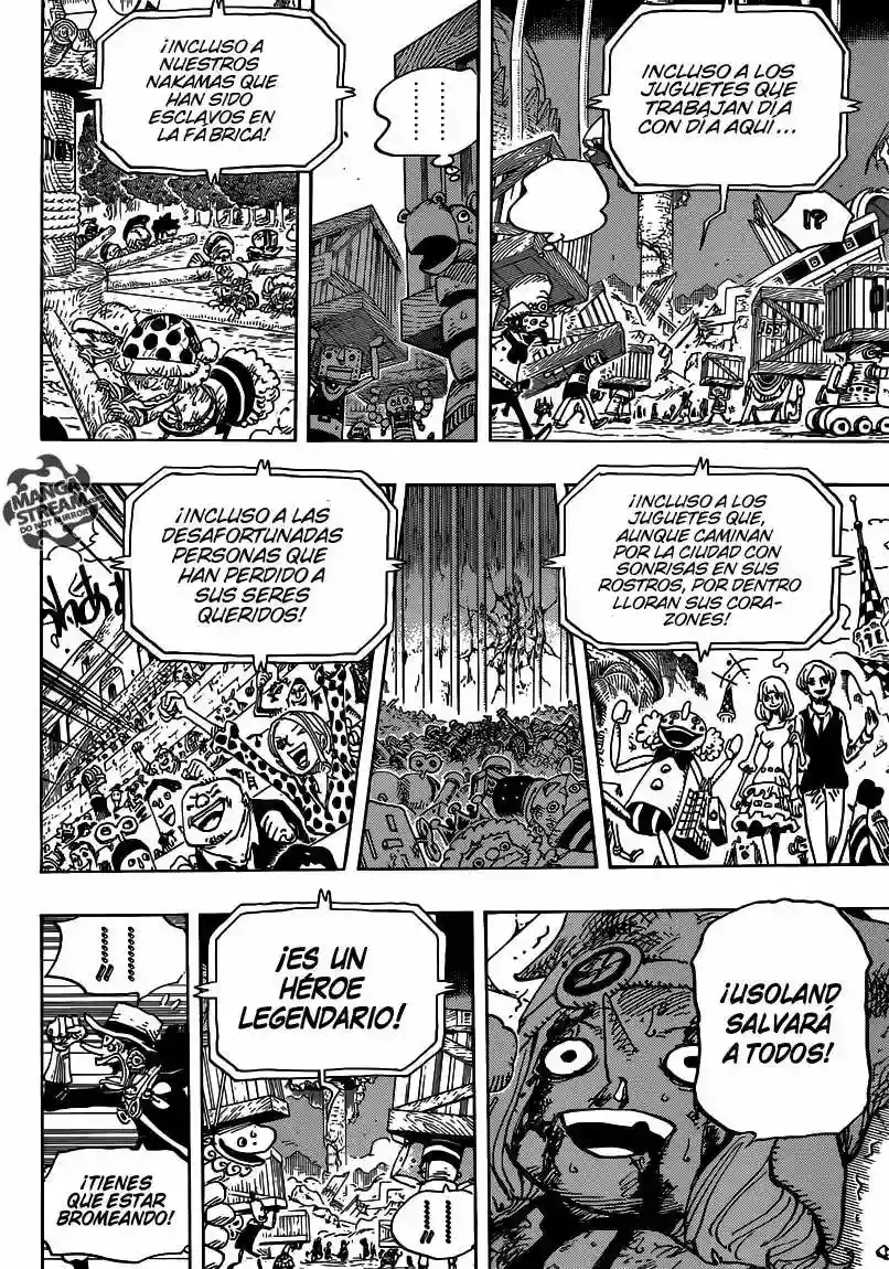 One Piece Capítulo 741 - Página 9 en español