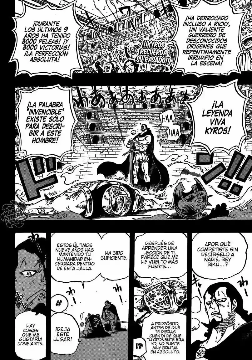 One Piece Capítulo 742 - Página 3 en español