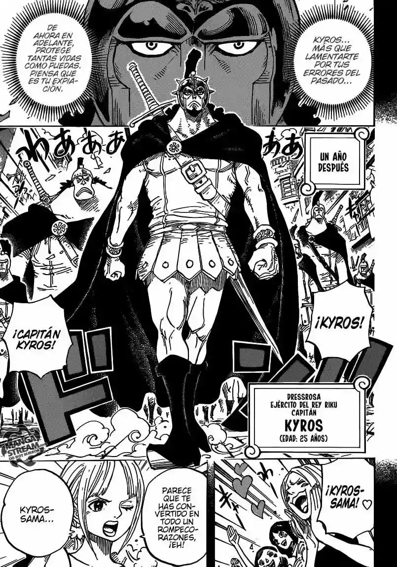 One Piece Capítulo 742 - Página 4 en español