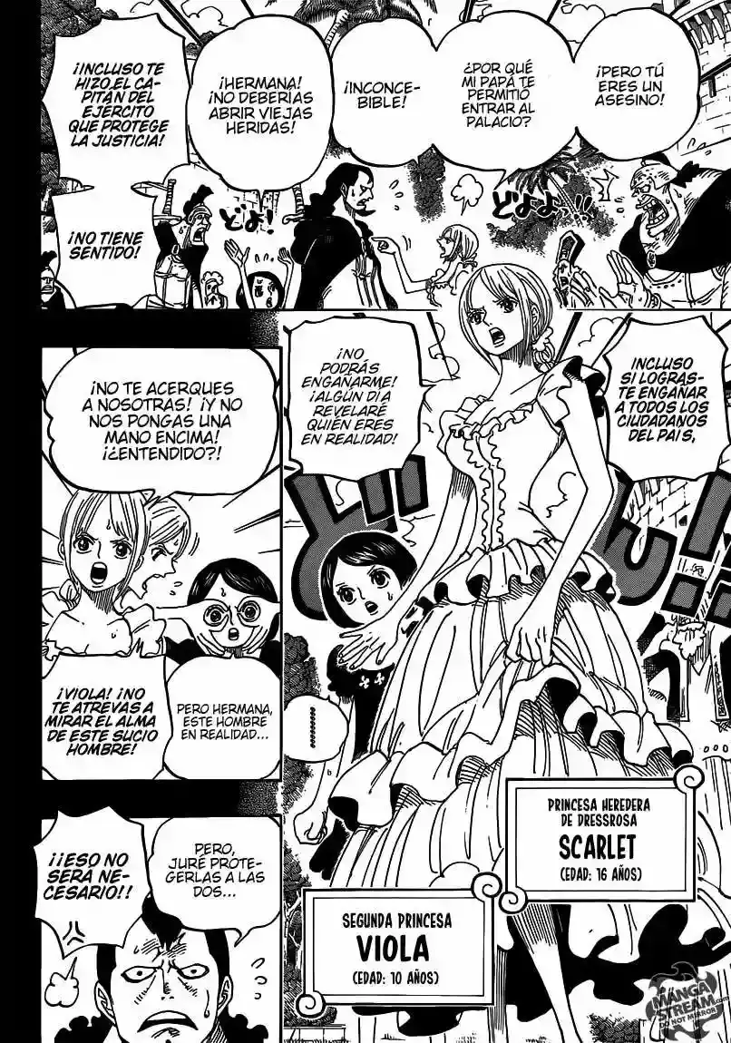 One Piece Capítulo 742 - Página 5 en español