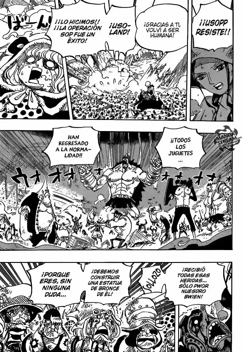 One Piece Capítulo 743 - Página 10 en español