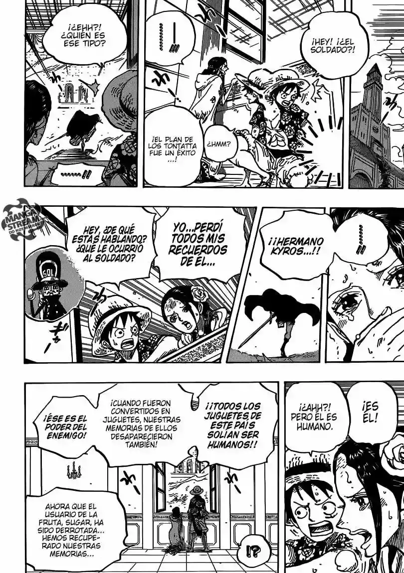 One Piece Capítulo 743 - Página 12 en español