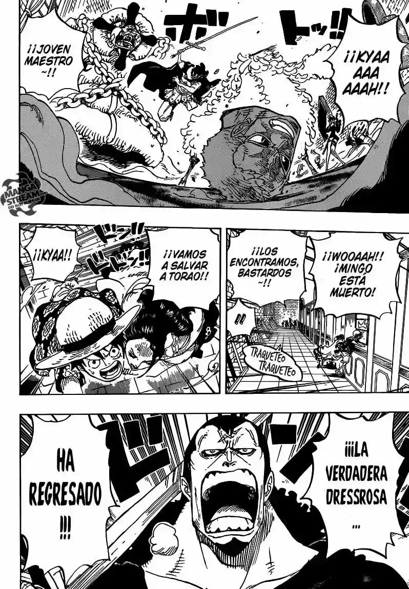 One Piece Capítulo 743 - Página 16 en español