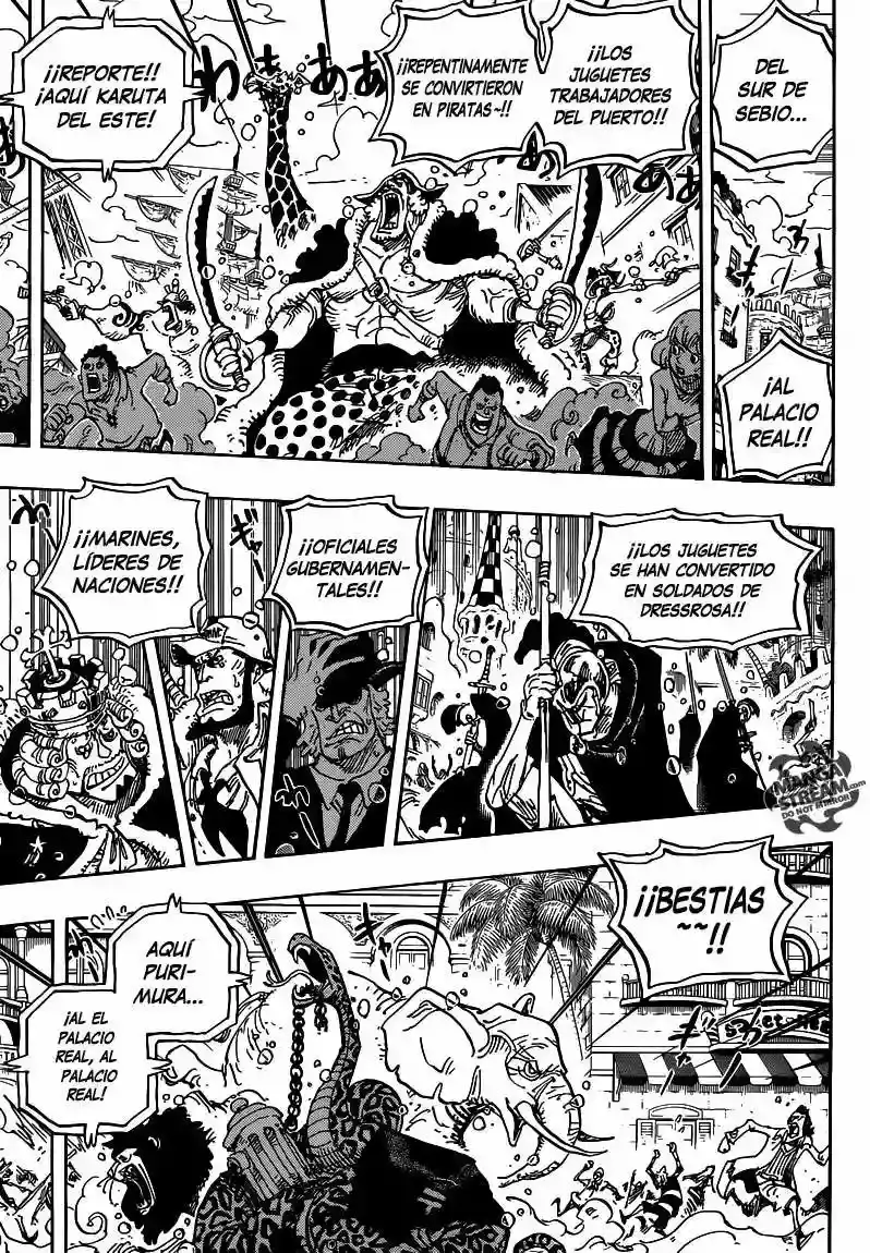 One Piece Capítulo 743 - Página 8 en español