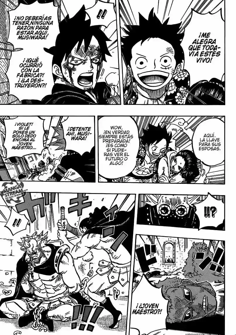 One Piece Capítulo 744 - Página 17 en español