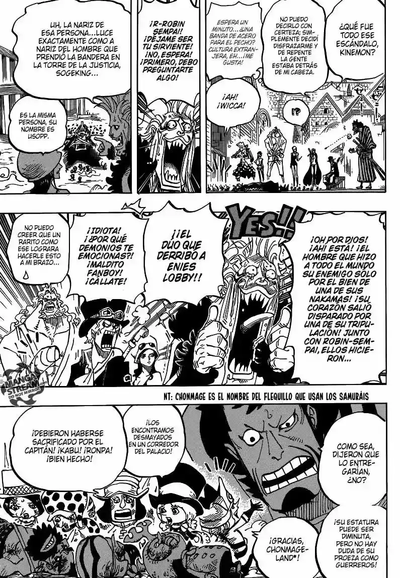 One Piece Capítulo 746 - Página 6 en español