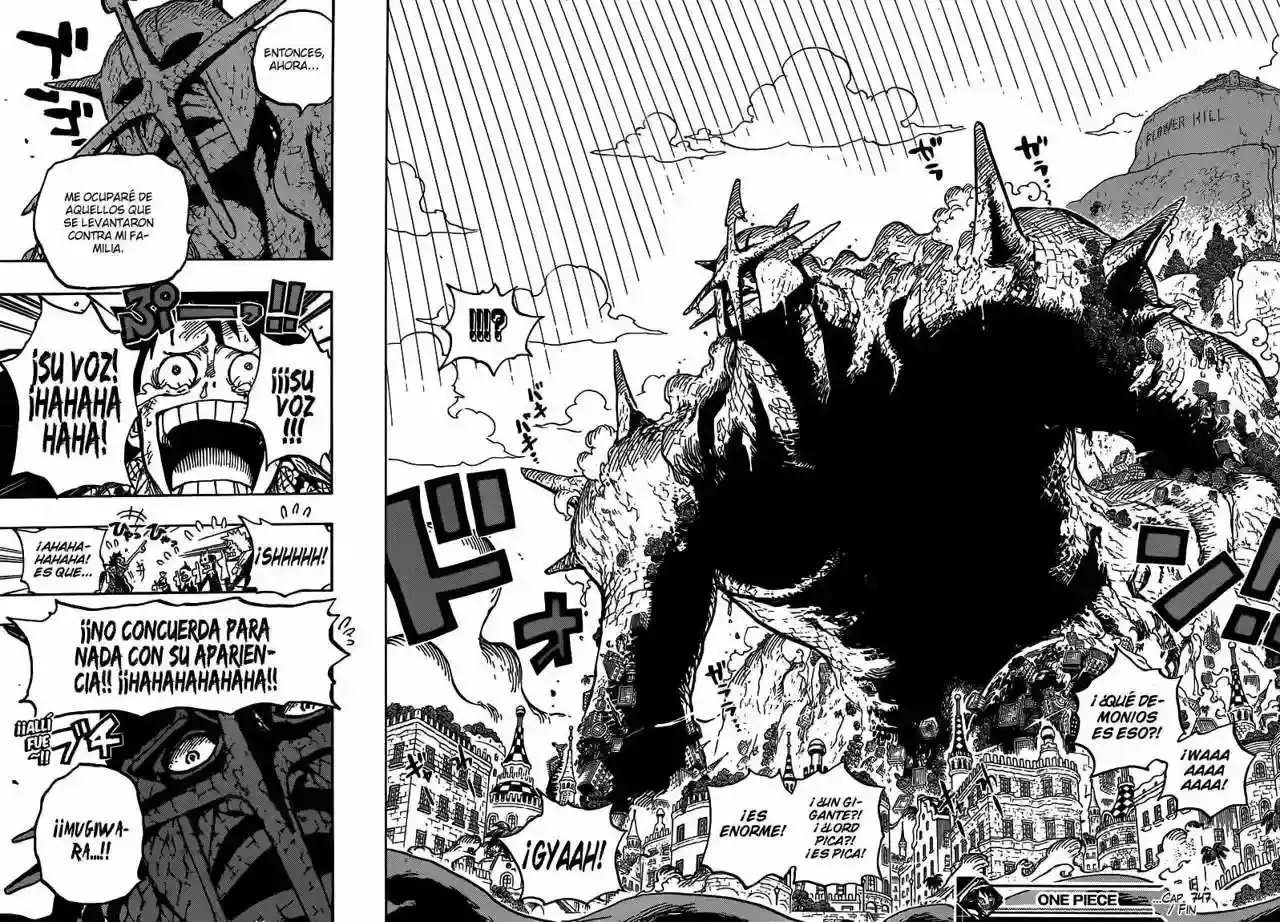 One Piece Capítulo 747 - Página 18 en español