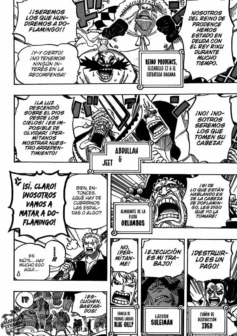 One Piece Capítulo 748 - Página 10 en español