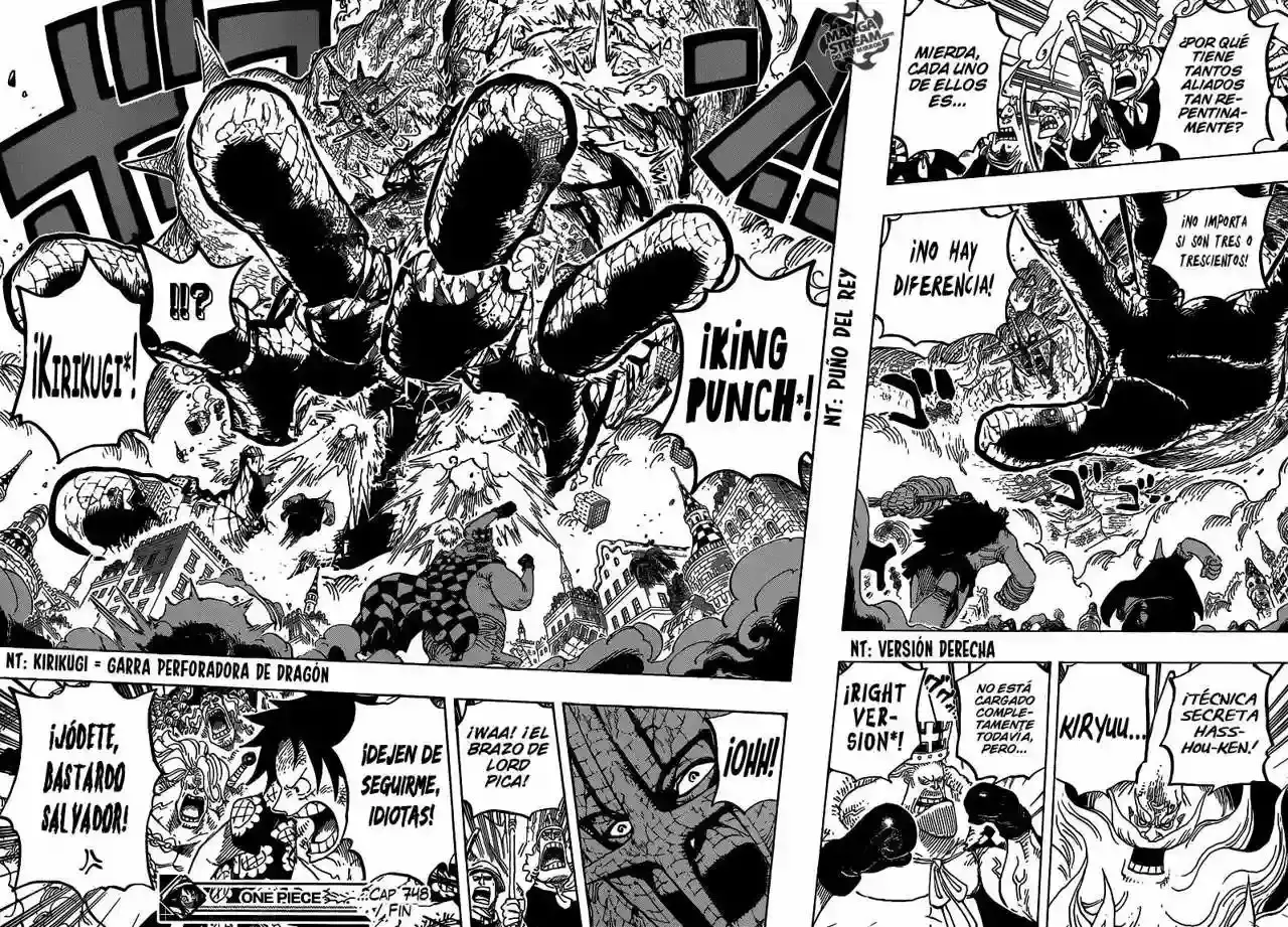 One Piece Capítulo 748 - Página 15 en español