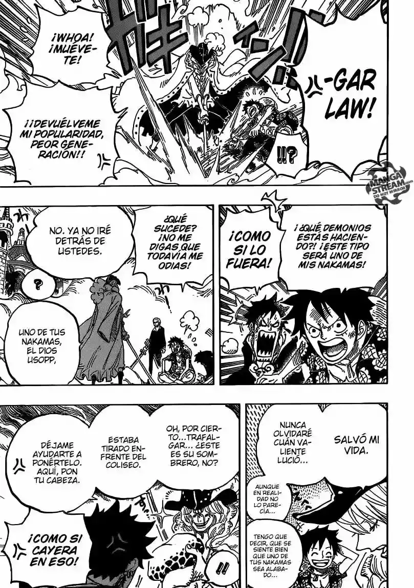 One Piece Capítulo 748 - Página 7 en español