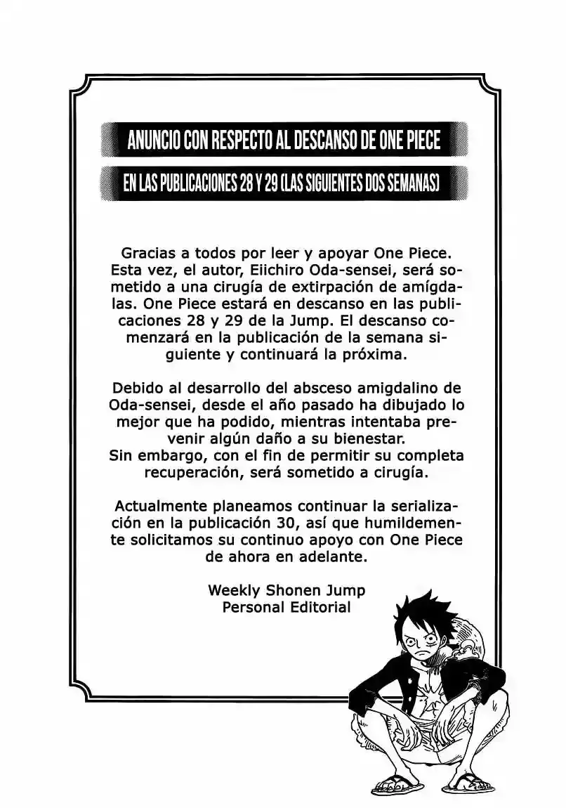 One Piece Capítulo 749 - Página 16 en español