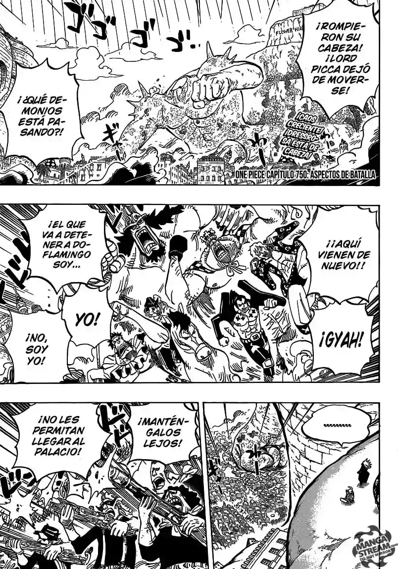 One Piece Capítulo 750 - Página 4 en español