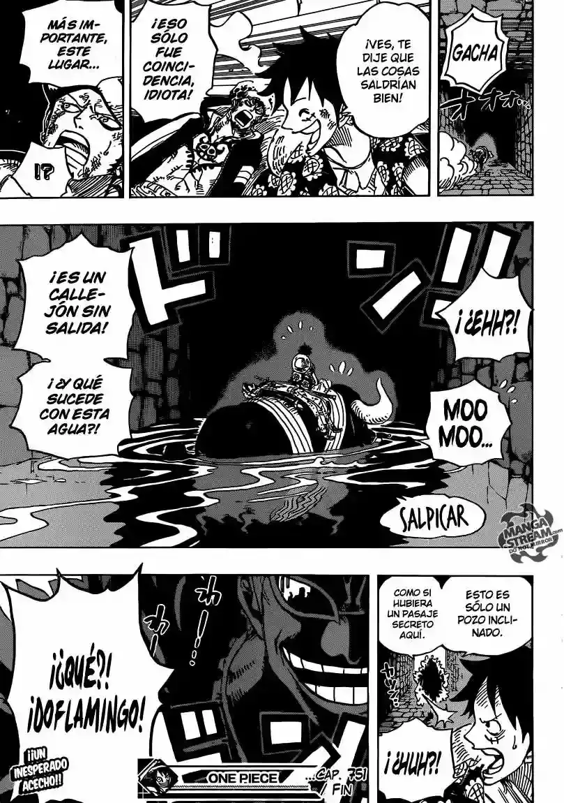 One Piece Capítulo 751 - Página 17 en español