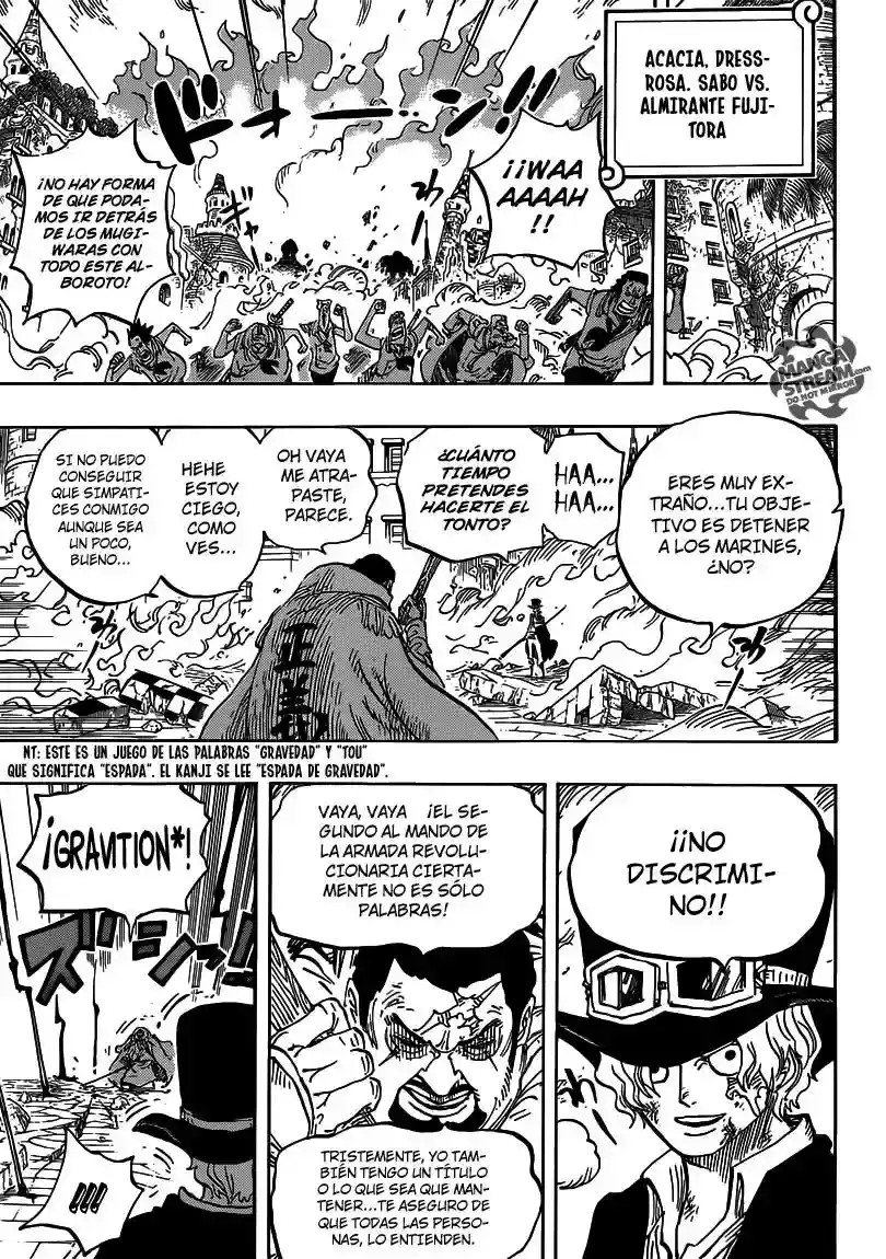 One Piece Capítulo 757 - Página 10 en español