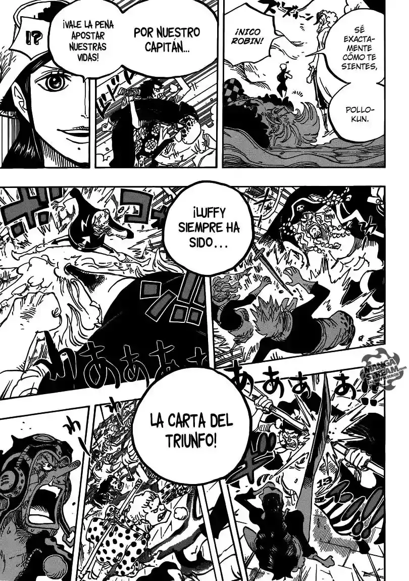 One Piece Capítulo 757 - Página 8 en español
