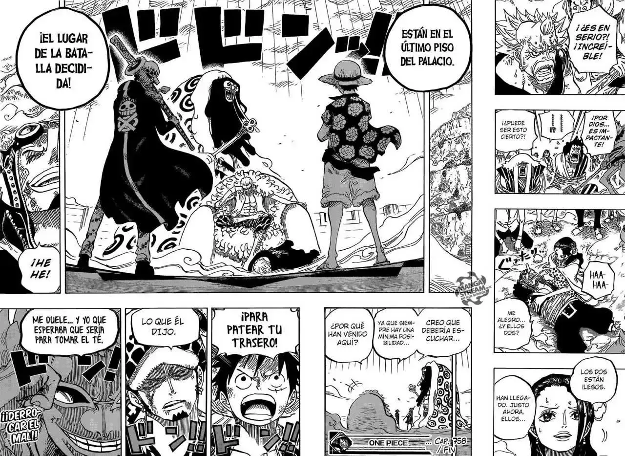 One Piece Capítulo 758 - Página 17 en español