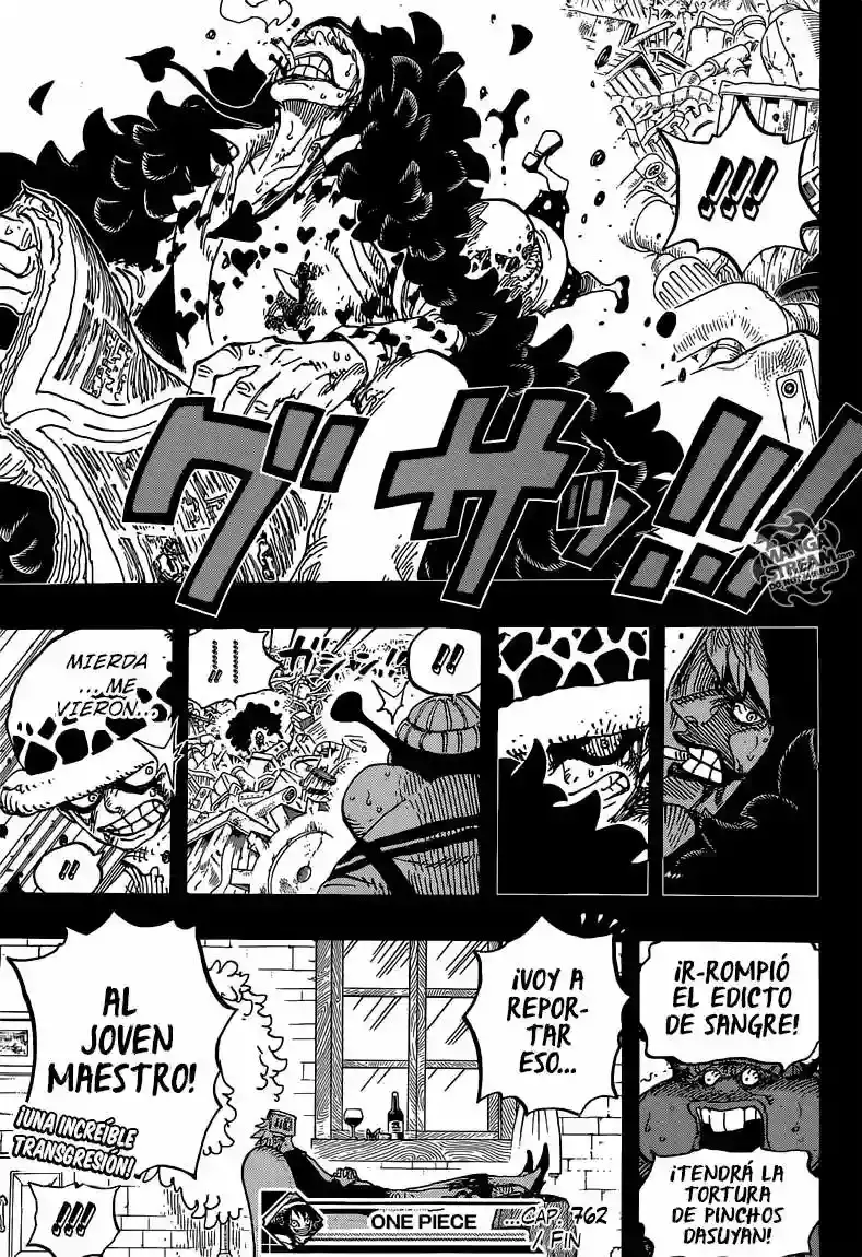 One Piece Capítulo 762 - Página 17 en español